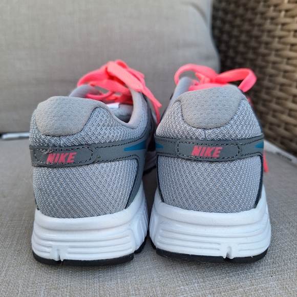 New Nike Revolution 2 Women's Gray Turquoise Pink Running Shoes 554902 Sz 5 - Picture 5 of 7